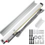 VEVOR Lathe Linear Scale 350 mm Linear Glass Scale with High Accuracy 0.0002" Optical Length, Precision Linear Scale, Aluminum Body for Drilling, Grinding, Mill Milling Lathe machine with Accessories