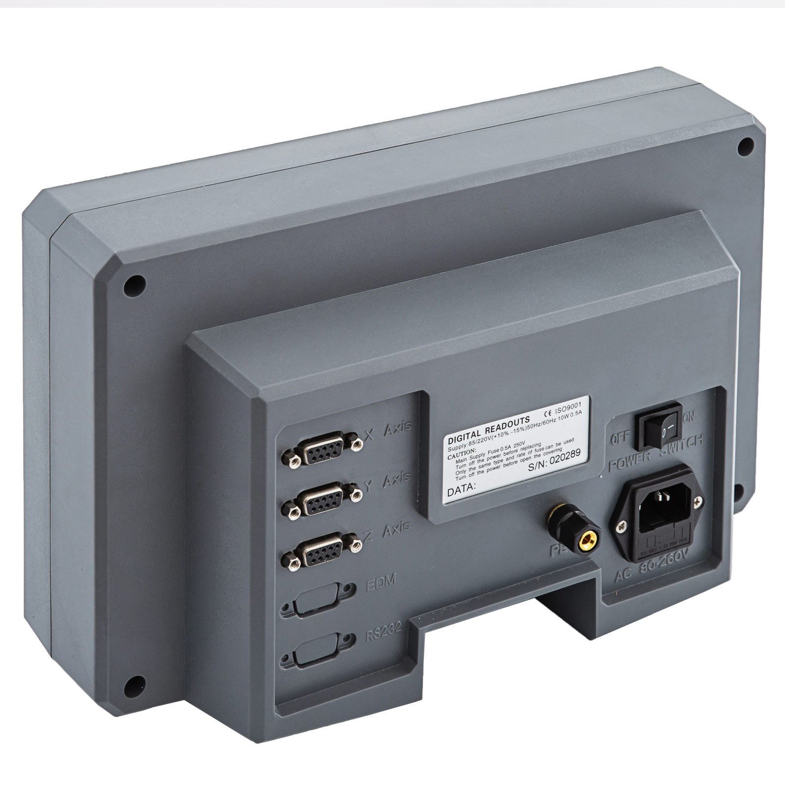 VEVOR 3 Axis Digital Readout, DRO Display w/ Precision Linear Scale for Lathe Grinding/Milling/Boring Machine EMD