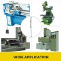 VEVOR 1 Axis Lathe Linear Scale 700mm with Accuracy 0.0002" Optical Length Precision Linear Scale Aluminum Body for Mill Milling Lathe Machine with Accessories (700mm(28"))
