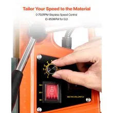 VEVOR Magnetic Drill Press Mag Drill Press 1400 W 0-750 RPM with 6 Core Bits