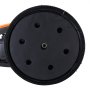 Lijadora de paredes VEVOR de 900 W, incluye 12 almohadillas de lijado, velocidad ajustable de 800 a 1800 RPM, 3 tubos de aspiración, diseño plegable para techos, doble LED, agarre telescópico y colector de polvo.