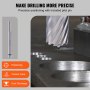 VEVOR Annular Cutter Set, 6 pcs Weldon Shank Mag Drill Bits, 2.5 cm Cutting Depth, 1.27 to 1-2.7 cm Cutting Diameter, M2AL High-Speed Steel, with Pilot Pin and Portable Case, for Using with Magnetic Drills