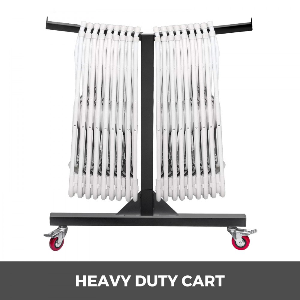 Folding Chair Cart Chair Hanging Folding Chairs Wheel Caddy Storage Transport
