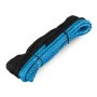 Blue 12700LBS Synthetic Winch Line Cable Plow Lift Rope