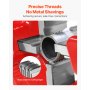Threading Machine Dies 1/2"-3/4" NPT Pipe Dies 4 Pcs Right-Handed Fit RIDGID