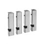 Threading Machine Dies 1/2"-3/4" NPT Pipe Dies 4 Pcs Right-Handed HSS Material