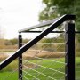 VEVOR T316 Deck Railing Cable, 1/8" Stainless Steel Wire Rope 9144 cm with Cutter Kit, 7x7 Strands Construction Marine Aircraft Grade for Handrail Stair Decking Fence Outdoors