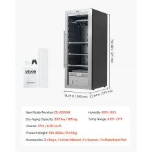232LBS Dry Aging Fridge for Steaks Dry Ager Refrigerator for Meat for Home