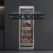 298LBS Dry Aging Fridge for Steaks Dry Ager Refrigerator for Meat for Home