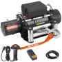 VEVOR Electric Winch, 12000 lbs Load Capacity, 12V DC Truck Winch with Φ0.36 in x 80 ft Steel Rope, Wireless & Wired Remote Control, IP55 Waterproof for Towing SUV Jeep Trailer Boat Off-Road Vehicle