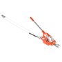 VEVOR Rope Puller, 3 Ton Pulling Capacity, Heavy Duty Ratchet Power Puller Tool with 10.7 m of 8 mm Diameter Rope and 2 Hooks, Come Along Winch for Tree Felling, Moving Boats, Road Recovery