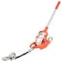 VEVOR Rope Puller, 3 Ton Pulling Capacity, Heavy Duty Ratchet Power Puller Tool with 10.7 m of 8 mm Diameter Rope and 2 Hooks, Come Along Winch for Tree Felling, Moving Boats, Road Recovery
