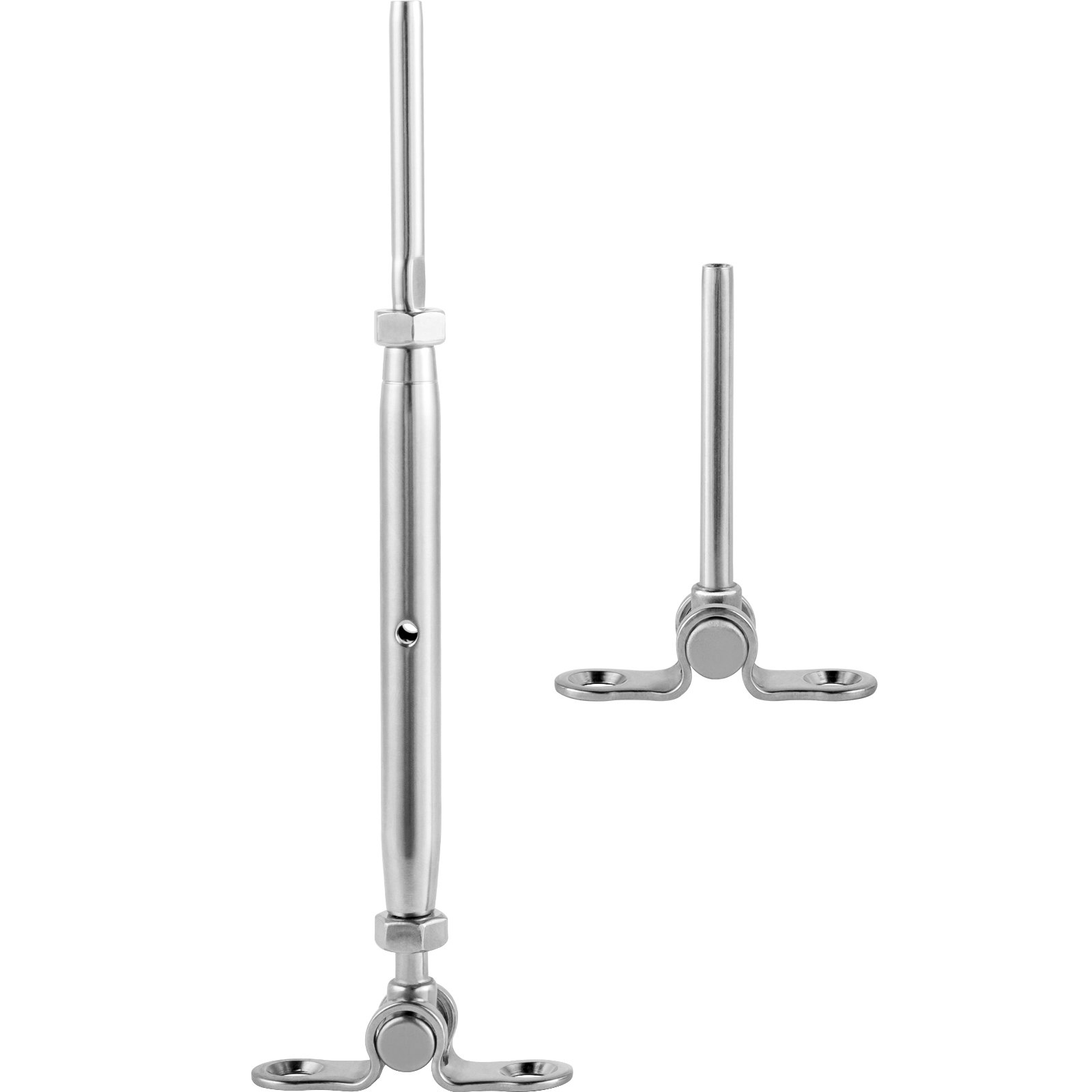 VEVOR T316 Stainless Steel Cable Railing Kit Wire Railing Fit 1/8" Cable 14 Sets