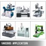 VEVOR Digital Readout Mill, 3 Axis, Precision DRO Display Linear Scale Encoder, 0.2μm Resolution, for CNC Milling Cutting Machine