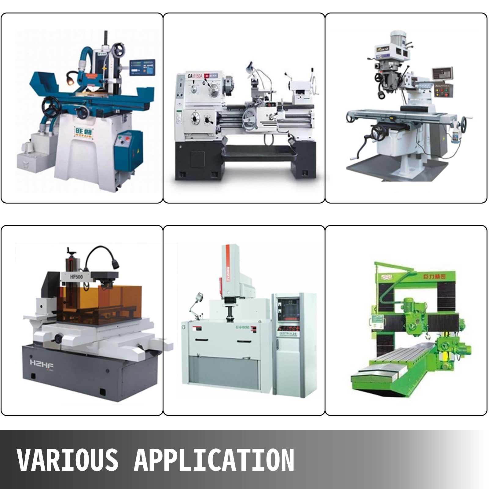 VEVOR Digital Readout Mill, 3 Axis, Precision DRO Display Linear Scale Encoder, 0.2μm Resolution, for CNC Milling Cutting Machine