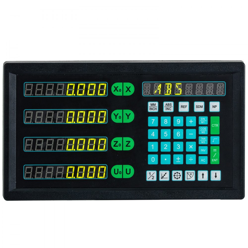 4 Axis Digital Readout Mill, Linear Encoder,LED Screen,DRO for Milling Machine