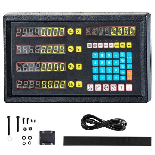 5 Axis Digital Readout Mill, Linear Encoder, LED Screen, DRO for Milling Machine