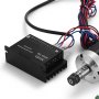 Motor de husillo CNC VEVOR, Motor de husillo sin escobillas de CC de 0,4 kW con abrazadera y fuente de alimentación conmutada y controlador de velocidad para grabado DIY