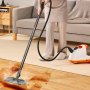VEVOR Steam Cleaner, Multipurpose Powerful Steamer with 23 Accessories, Steamer Cleaing with Extra-Long Power Cord, 84.55 oz Tank and Portable Handle, for Grout, Tile, Floors, Appliances, Home & Car