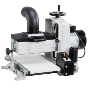 VEVOR 10″ Benchtop Drum Sander, 1HP 1725RPM Dual Motor Drum Sander for Woodworking - Variable Speed Conveyor Belt & 4″ Dust Collection Port for Cabinet Making & Furniture Finishing | VEVOR US