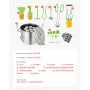VEVOR Canning Supplies Starter Kit, 11 Pieces Stainless Steel Water Bath Canning Kit for Beginners, Canning Tools Set: Pot, Rack, Lid, Ladle, Funnel, Tongs, Jar Lifter, Wrench, Measuring Cup