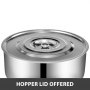 Filling Machine Hopper 2.52inch/64mm Integral Moulding Liquid Paste Filling