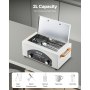 High Temperature Autoclave Machine 2L 300W High Temperature Cleaner Machine Box