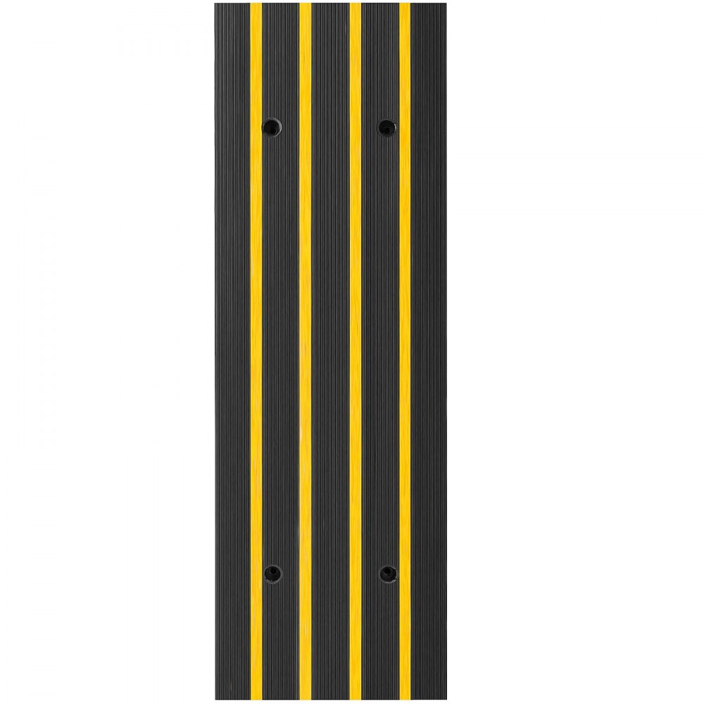 Car Rubber Driveway Curb Ramp 10000kg Capacity Threshold Ramp