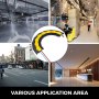 4 Pack Rubber Cable Protector Ramp 45 Cost-effective Pedestrian 2000kg Capacity