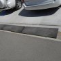 VEVOR Curb Ramp, 1 Pack Rubber Driveway Ramps, Heavy Duty 32000 lbs Weight Capacity Threshold Ramp, 2.6 inch High Curbside Bridge Ramps for Loading Dock Garage Sidewalk, Expandable Full Ramp Set