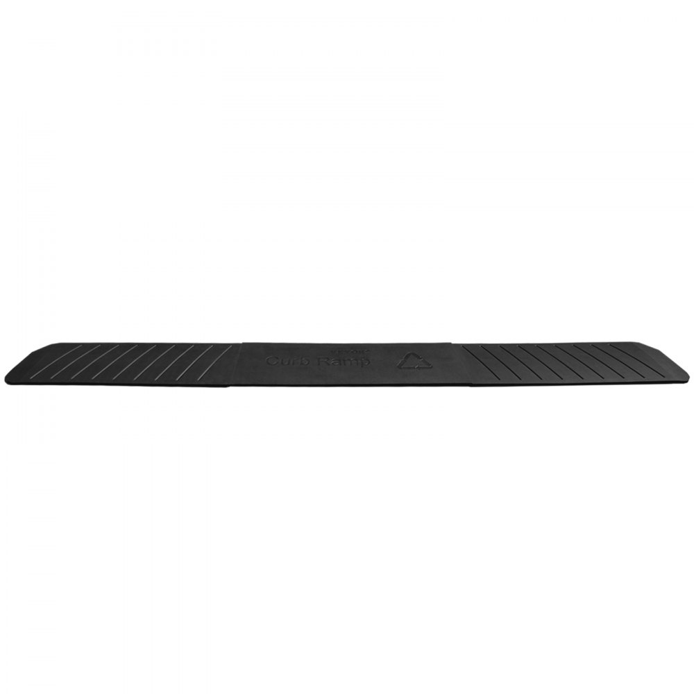 VEVOR 3 Pack Curb Ramp,Rubber Driveway Ramps, Heavy Duty 32000 lbs Weight Capacity Threshold Ramp, 2.6 inch High Curbside Bridge Ramps for Loading Dock Garage Sidewalk, Expandable Full Ramp Set