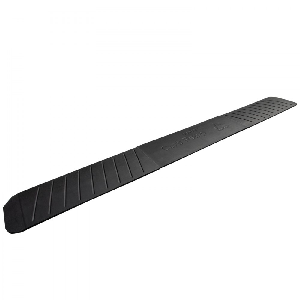 VEVOR 3 Pack Curb Ramp,Rubber Driveway Ramps, Heavy Duty 32000 lbs Weight Capacity Threshold Ramp, 2.6 inch High Curbside Bridge Ramps for Loading Dock Garage Sidewalk, Expandable Full Ramp Set