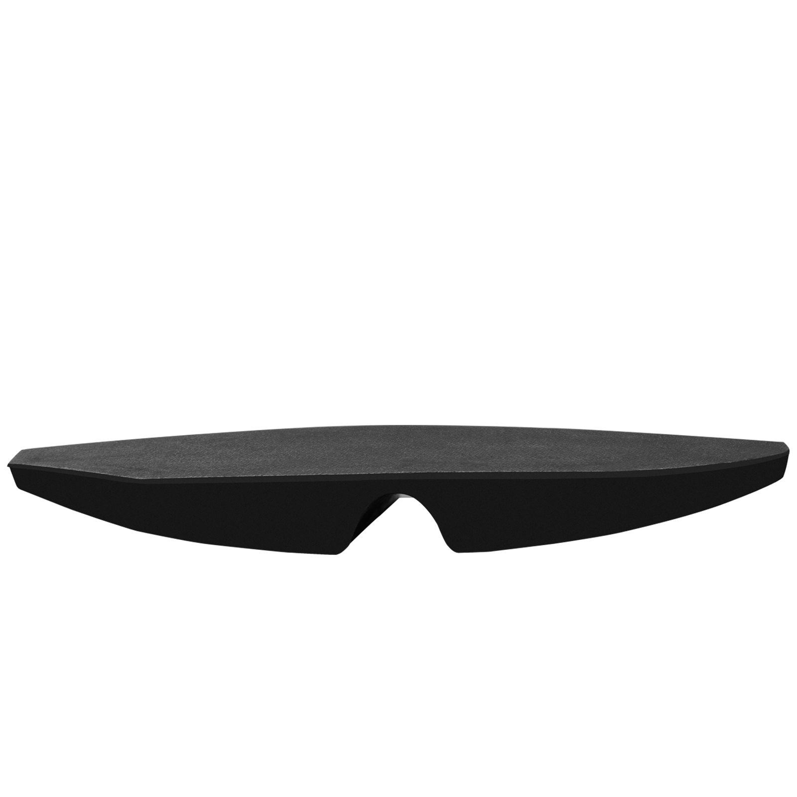 VEVOR curb ramp featuring a sleek, black design for vehicle and wheelchair access.