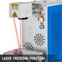 VEVOR Vláknový laserový značkovací stroj 20W Přenosný vláknový laserový gravírovací stroj pro značení kovů a nekovů s laserovým ostřením (20W)