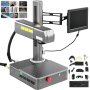 20w Fiber Laser Engraver Optical Fiber Marking Machine Integrated With Computer