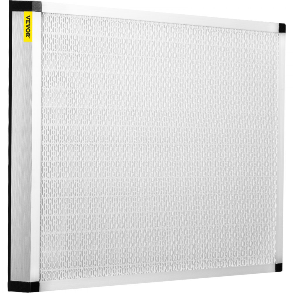 VEVOR Filtro de repuesto, filtro de aire de carbón activo, filtro de CA, juego de repuesto de filtro de aire de alta eficiencia con cubierta de malla metálica, compatible con depuradores de aire Defend Air HEPA 500 (16 x 19 x 2,2 pulgadas, 1 pieza)