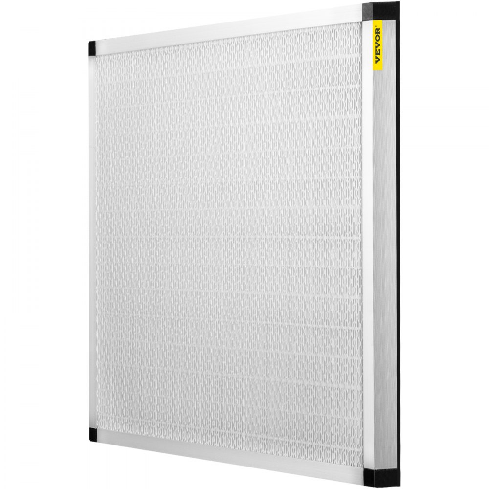 VEVOR Filtro de repuesto, filtro de aire de carbón activo, filtro de CA, juego de repuesto de filtro de aire de alta eficiencia con cubierta de malla metálica, compatible con depuradores de aire Defend Air HEPA 500 (16 x 19 x 2,2 pulgadas, 1 pieza)