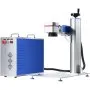 VEVOR Fiber Laser Marking Machine, 30W Compatible with LightBurn, Fiber Laser Engraving Marking Machine with 5.9" x 5.9" Working Area, Solid State Fiber Laser Engraver for Aluminum Steel Jewelry Gold