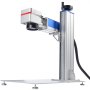 VEVOR Fiber Laser Marking Machine, 100W Compatible with LightBurn, MOPA Color Fiber Laser Engraver, 6.9" x 6.9" Working Area with Rotary Axis, Solid State Laser Machine for Aluminum Steel Jewelry Gold