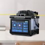 VEVOR Fiber Fusion Splicer 6 Motors, Core Alignment Fiber Optic Splicer 6s Splicing & 13s Heating, Fiber Splicer Machine with 5" Touch Screen, 3 in 1 Fiber Holder, 7800mAh Battery for SM MM DS NZDS