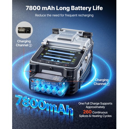Kiukeevitusaparaat AI-7C, 6 s / 15 s, 7800 mAh — pilt 6