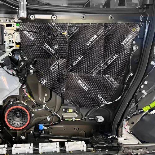 Siless 50 Mil (1.3mm) 26 Sqft Car Sound Deadening Mat - Butyl Automotive Sound Deadener - Noise Insulation And Vibration Dampeni