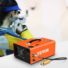 VEVOR PCP Air Compressor Portable Scuba Compressor 4500Psi Auto-Stop 12V/110V