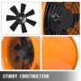 10" Portable Ventilation Fan Axial Blower Extractor Fan +10m Pvc Ducting