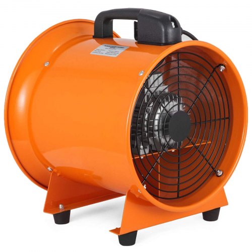 VEVOR Utility Blower Fan, 12 Inches, High Velocity Ventilator, Portable Ventilation Fan, Fume Extractor (12 Inches Blower Fan with Duct)