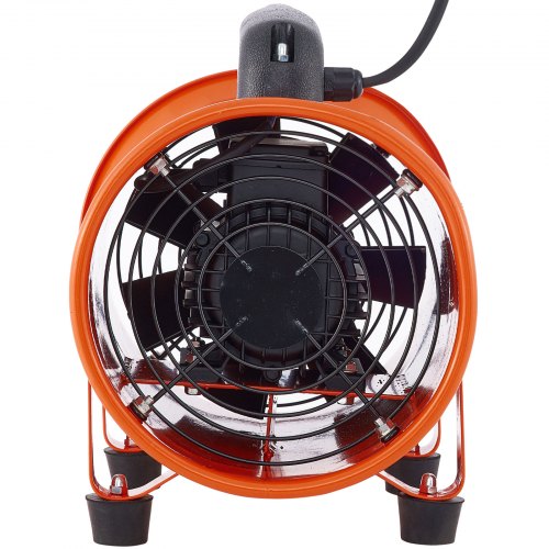 VEVOR  230W 220V Ventilation Axial Blower Workshop Dust Fume Air Extractor Fan 8 Inches Electrical Pivoting Blower with 10M Duct Hose