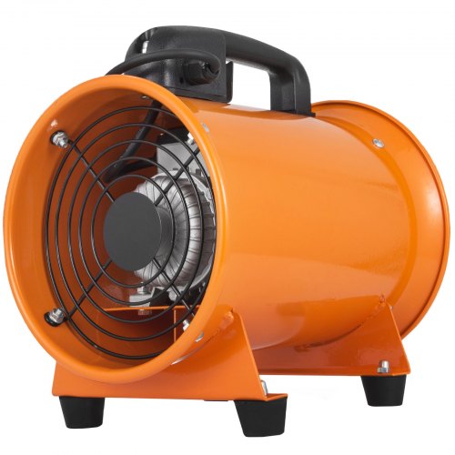 8'' Extractor Fan Blower Portable W/5m Duct Hose Exhaust Ventilator Rubber Feet