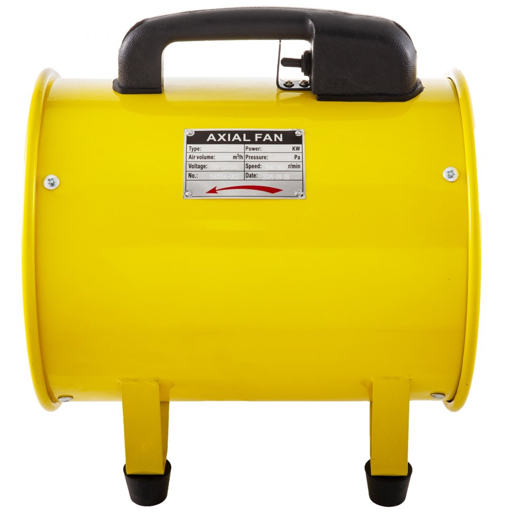 10" Extractor Fan Blower Portable Ventilator Industrial Air Double Speed 320w