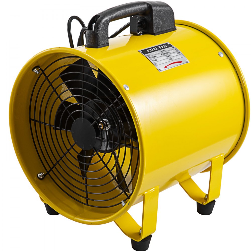 Portable Ventilator Portable Ventilation Fan 12" Utility Blower2500-3900m³/h