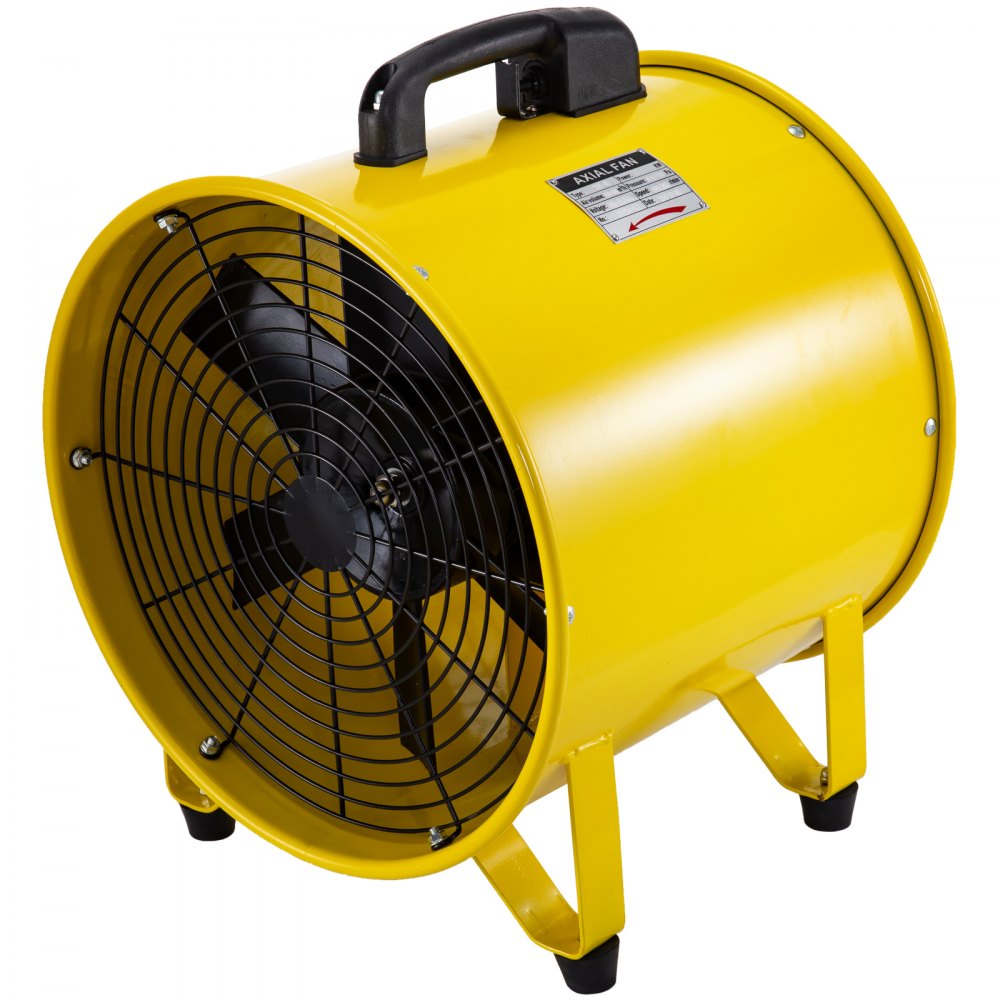 VEVOR 16 400mm Portable Ventilation Fan With 10m Pvc Ducting